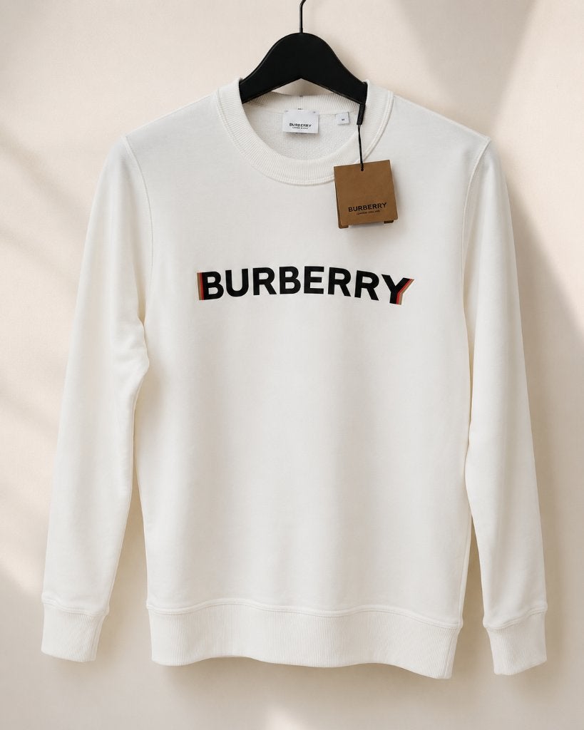 Burberry Sweater Maat M Nieuw, Maat 48/50 (M), Wit, Nieuw, Ophalen of Verzenden