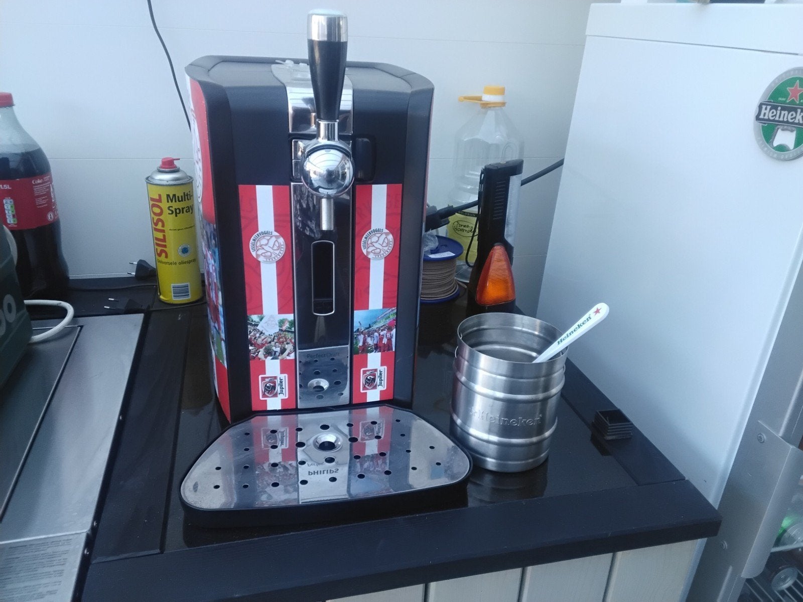 Philips Biertap IJsselmeervogels - Zo goed als nieuw!, Witgoed en Apparatuur, Thuistaps, Ophalen of Verzenden