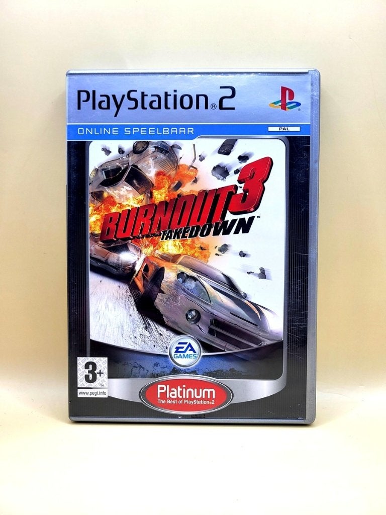 Burnout 3 Takedown - PlayStation 2 - PS2, 1 speler, Taurusavenue 16 Hoofddorp, Eén computer, Ophalen of Verzenden