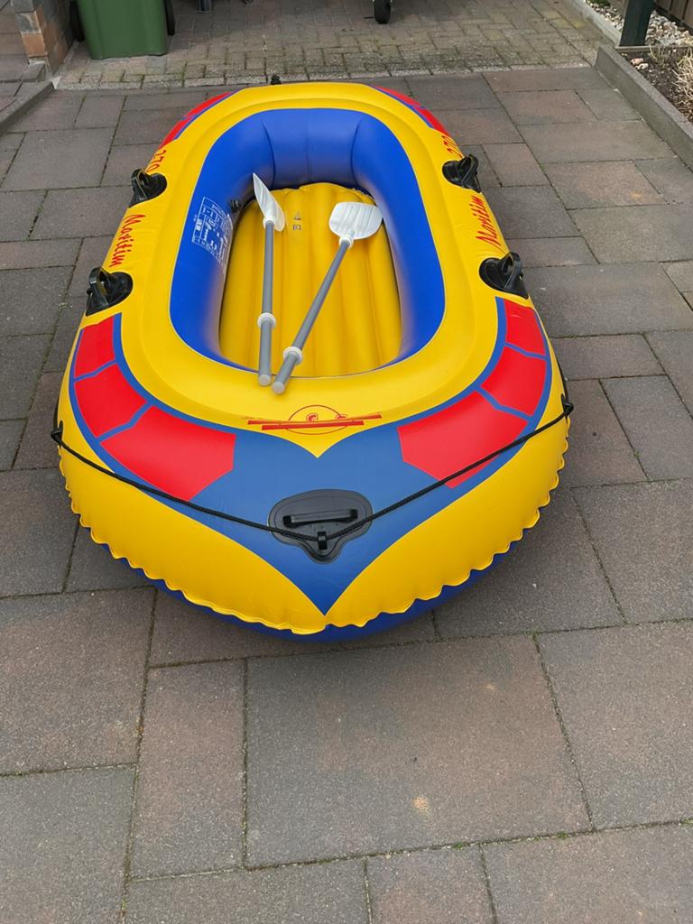 Opblaasboot 3 personen, Watersport en Boten, Kano's, Ophalen, Gebruikt