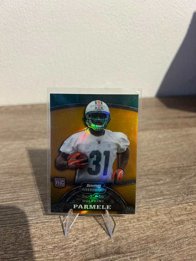 Jalen Parmele 2008 Topps Chrome NFL #38 Orange Refractor /25, Hobby en Vrije tijd, Stickers en Plaatjes, Ophalen of Verzenden