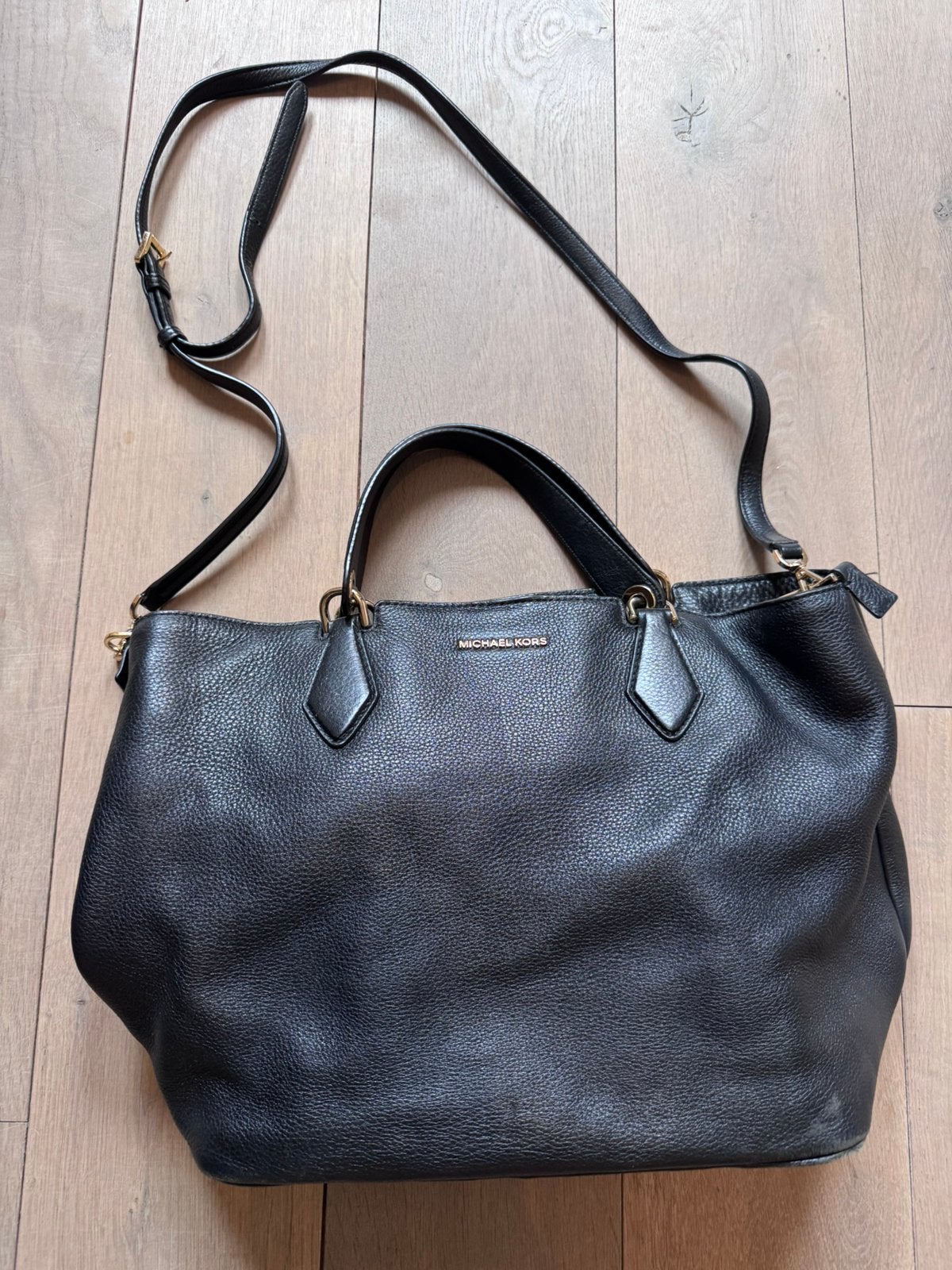 Michael Kors tas, Ophalen, Gebruikt, Zwart, Shopper