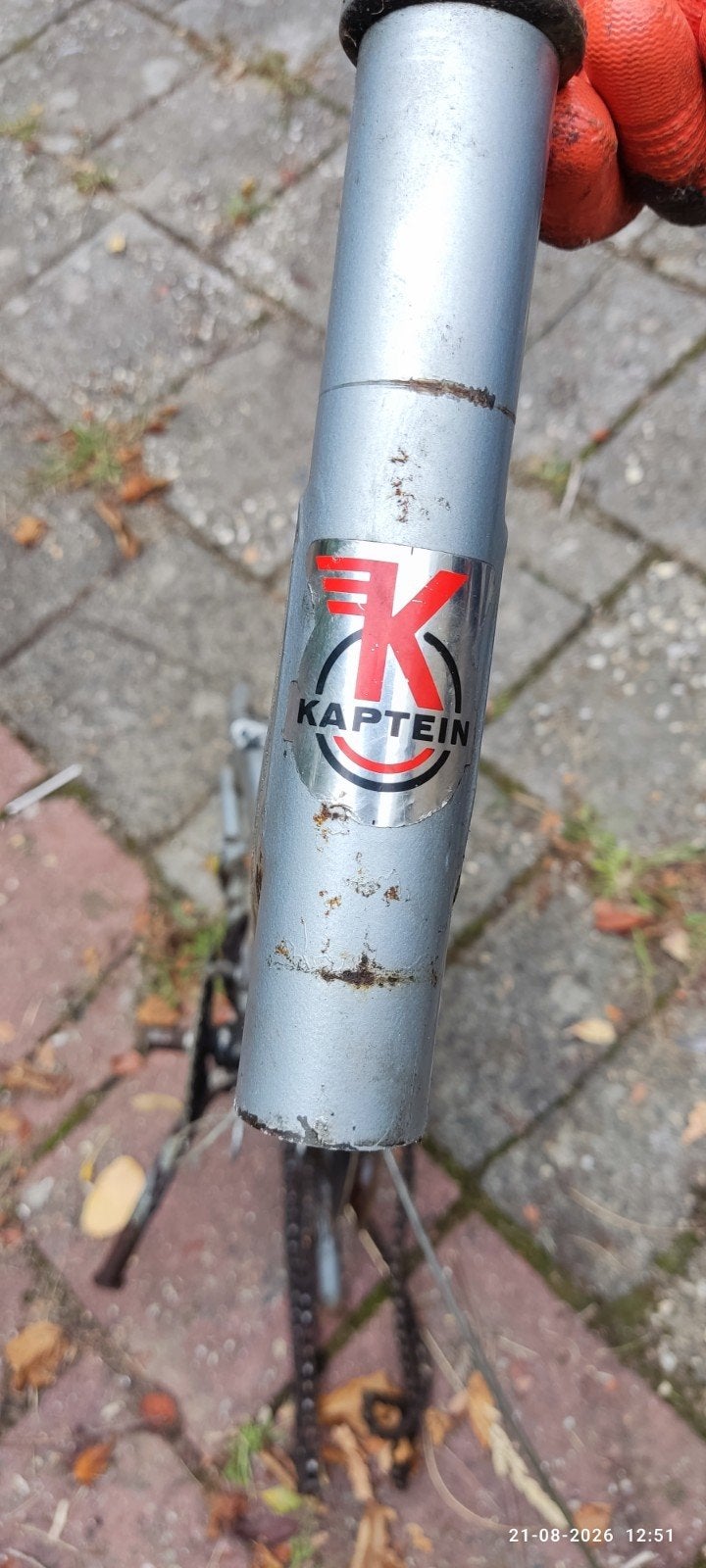 Mobylette Kaptein frame en wielen, Ophalen, Gebruikt, Frame, Overige merken