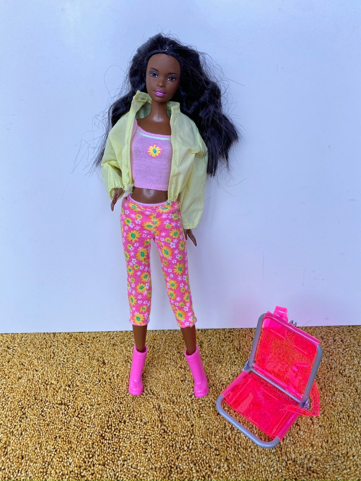 Barbie Christie Rain or Sun 2000, Ophalen of Verzenden, Gebruikt, Barbie