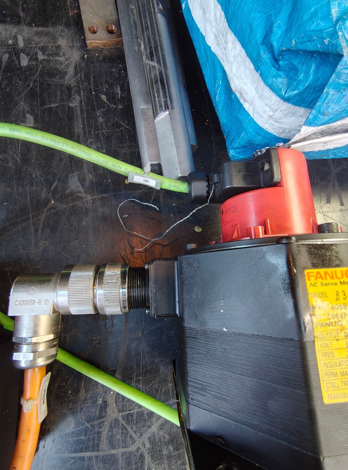 FANUC AC Servomotor B3/3000 - 0.5kW, 3000 tpm, Ophalen of Verzenden