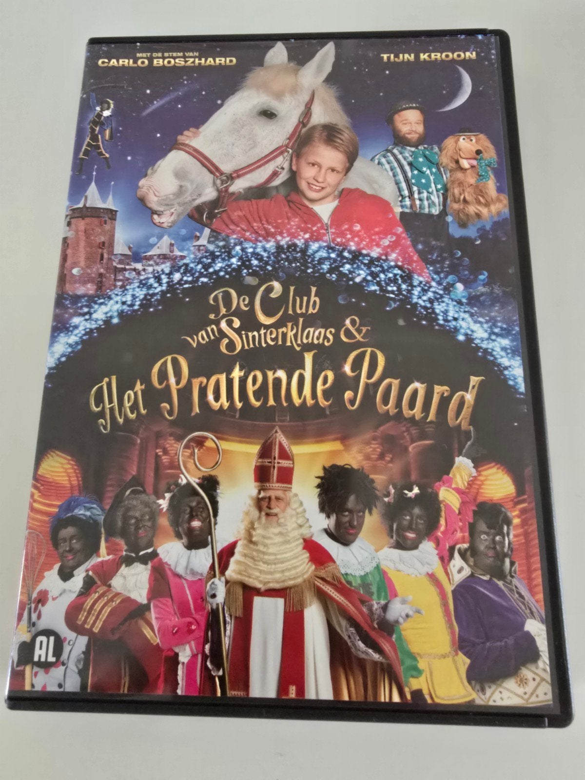 Dvd de club van sinterklaas & het pratende paard, Alle leeftijden, Zo goed als nieuw, Sinterklaas, Film