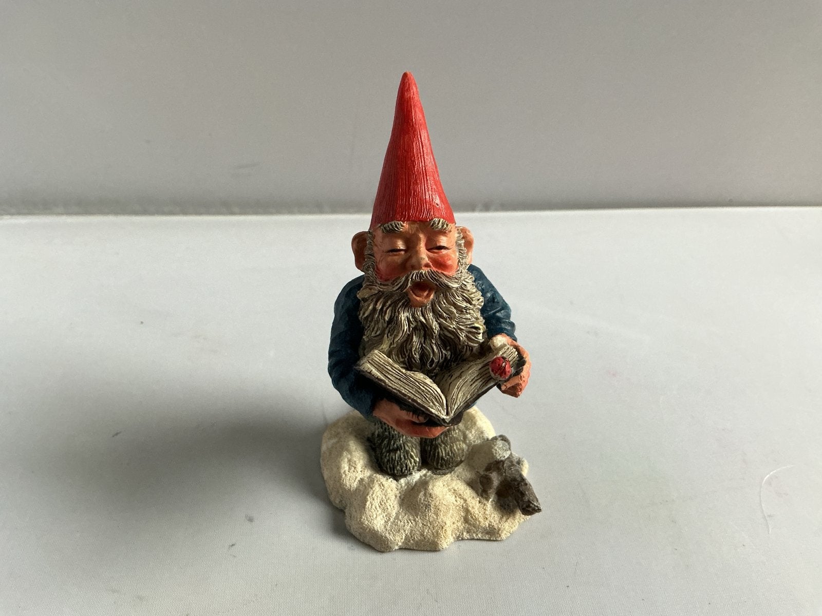 Rien Poortvliet Kabouter met Boek Beeldje, Verzamelen, Ophalen of Verzenden, Gebruikt