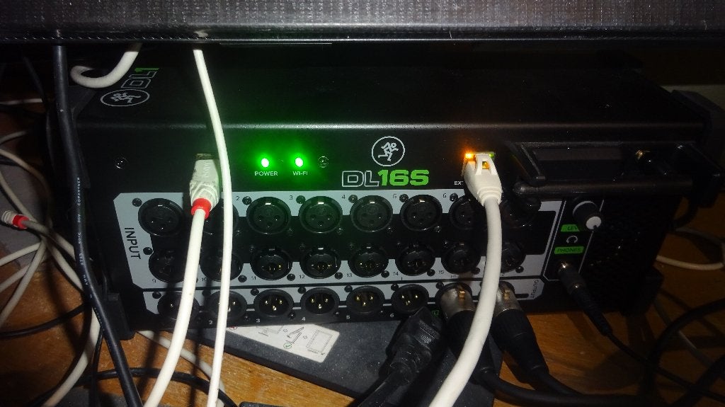 Mackie dl16s, Verzenden, 10 tot 20 kanalen