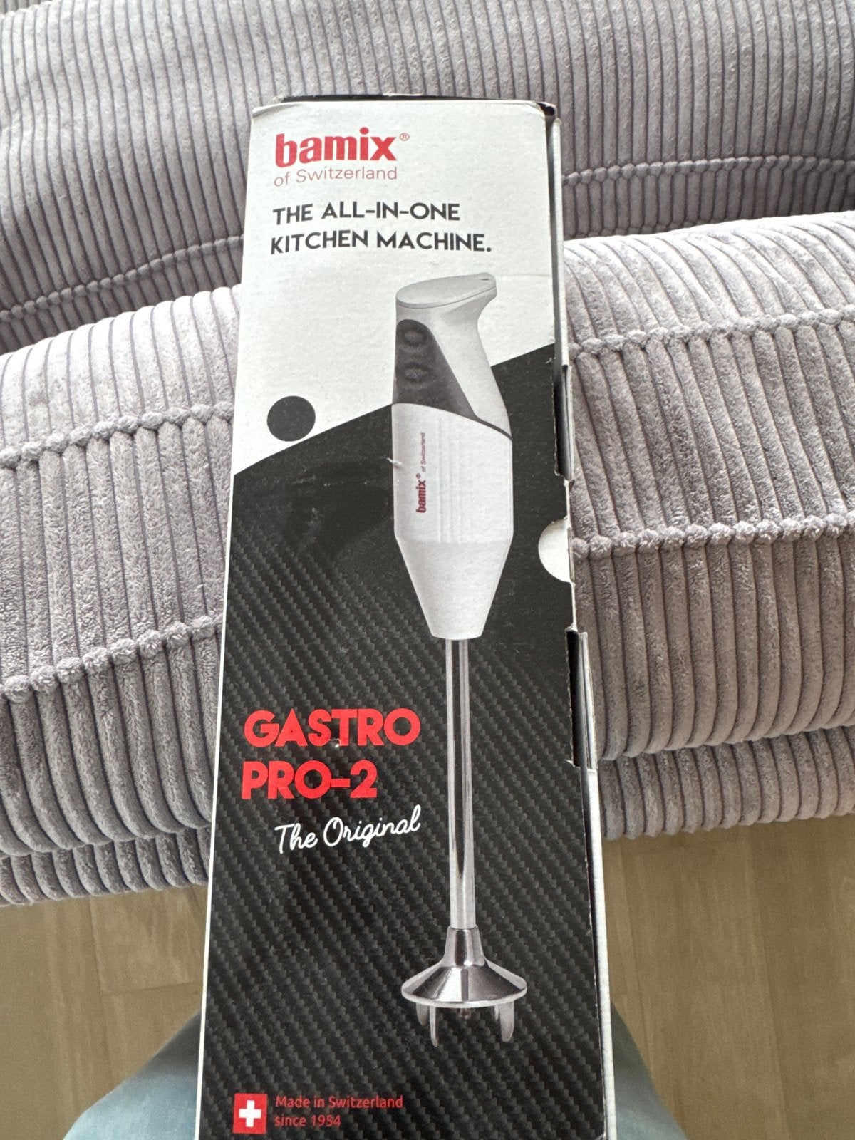 Bamix Gastro Pro-2 staafmixer - Nieuw in originele verpakkin, 2 snelheden, Nieuw, Ophalen of Verzenden, Vaatwasserbestendig