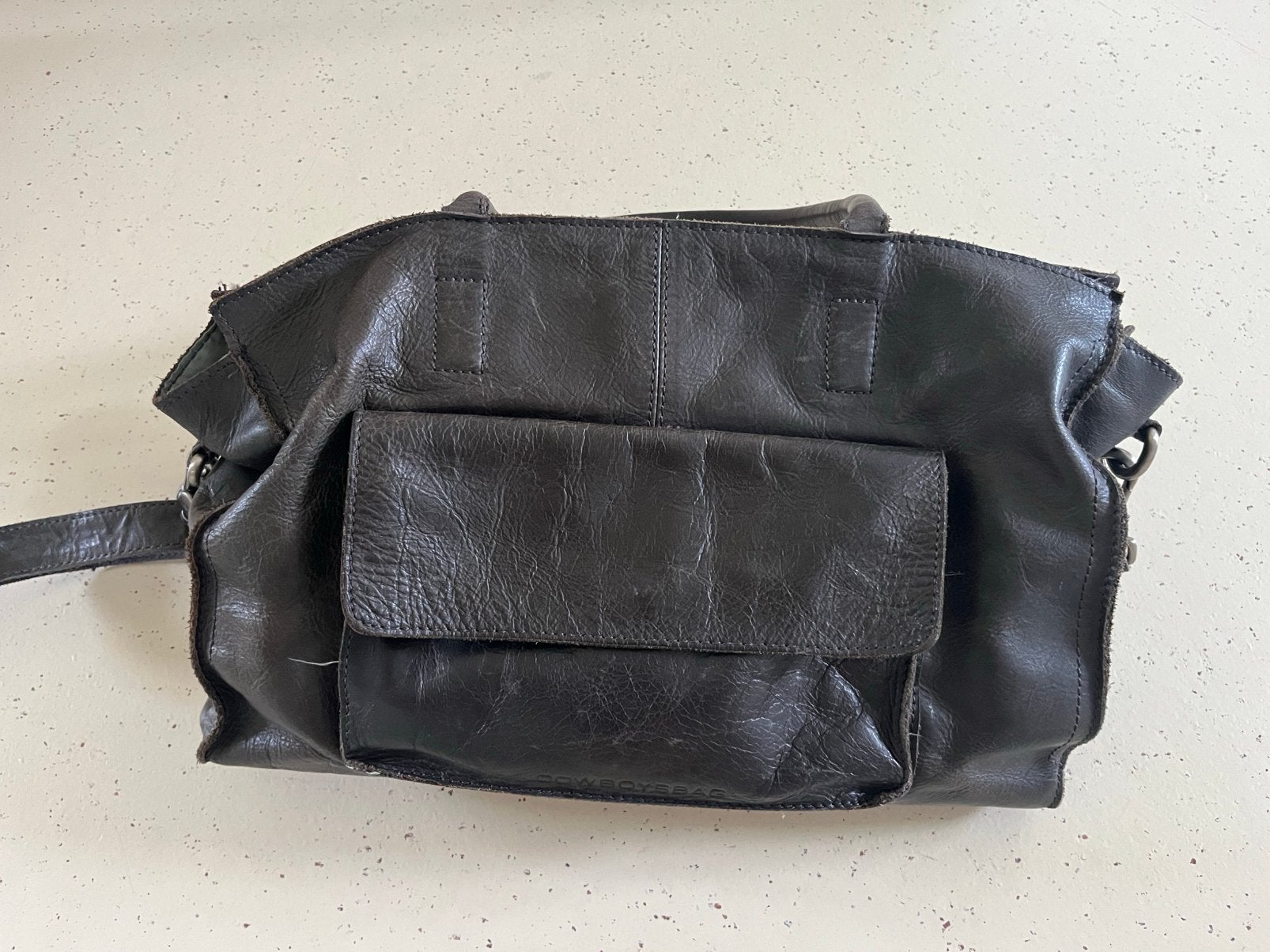 Luiertas, Cowboys bag, donkerblauw, Ophalen, Zo goed als nieuw