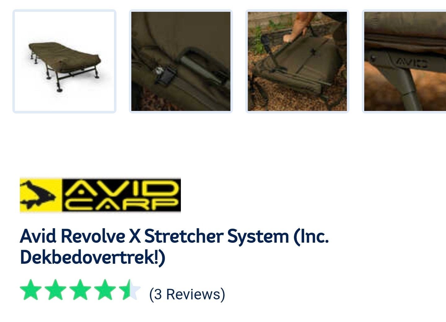 Avid Revolve X Stretcher System (Incl. Avid slaapzak ), Ophalen, Zo goed als nieuw, Overige typen