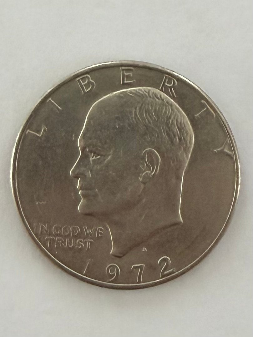 1 dollar munt, Eisenhower dollar, USA 1972, koper-nikkel, Ophalen of Verzenden, Noord-Amerika, Losse munt