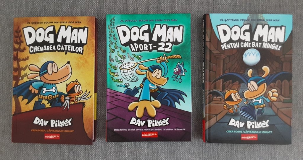 3 maal Dogman Kinderboeken (Roemeense taal), Boeken, Kinderboeken | Jeugd | onder 10 jaar, Ophalen of Verzenden, Nieuw, Sprookjes