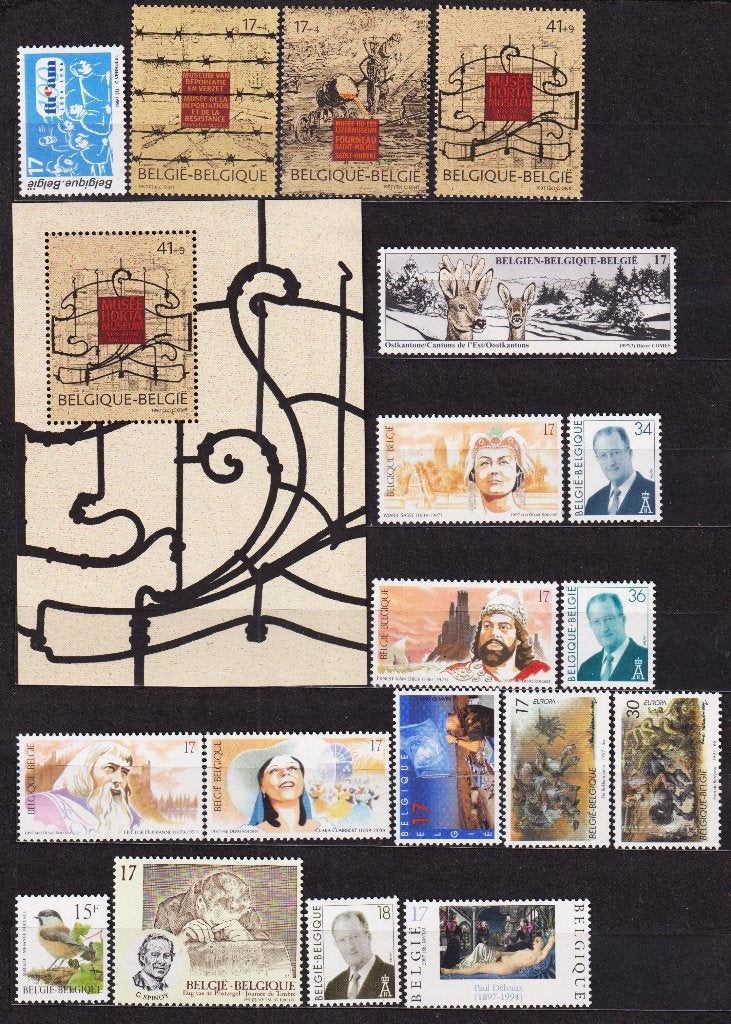 België 1997 **, Ophalen, Postfris, Postfris