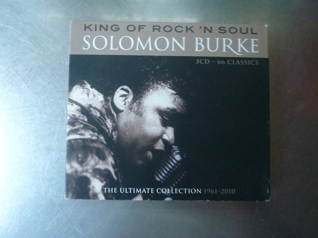 Solomon Burke  King Of Rock 'N Soul The Ultimate Collection, Ophalen of Verzenden, Zo goed als nieuw, Album