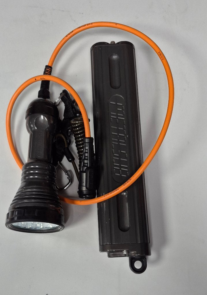 Metalsub kabel Duiklamp, Ophalen, Zo goed als nieuw