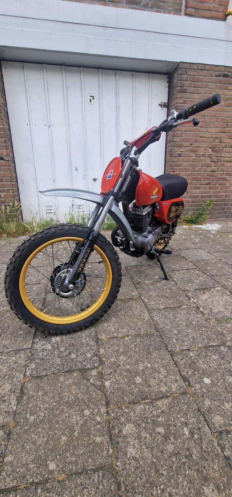 Honda xr 75  Z.G.A.N!!! BJ 1978 Gereviseerd zoals het hoort., Fietsen en Brommers, Brommers | Oldtimers, Ophalen of Verzenden