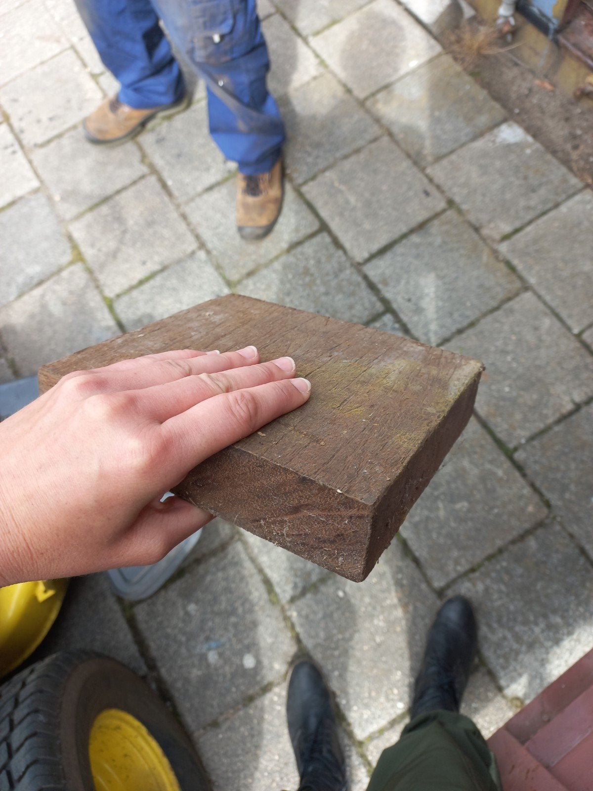 Partij hardhouten planken, 4 cm dik, 345 cm lang, Ophalen, Gebruikt, 25 tot 50 mm, Plank