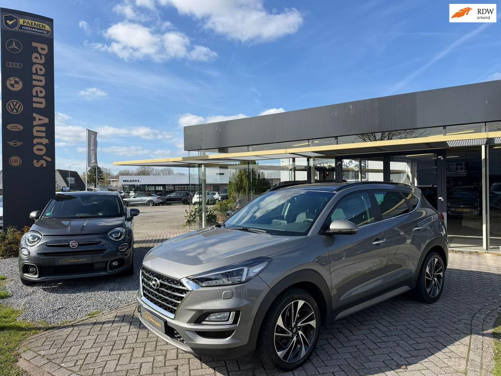 Hyundai Tucson 1.6 T-GDI Premium, stoel verw/verkoeling, 360, Auto's, Hyundai, Gebruikt, 4 cilinders, Adaptive Cruise Control