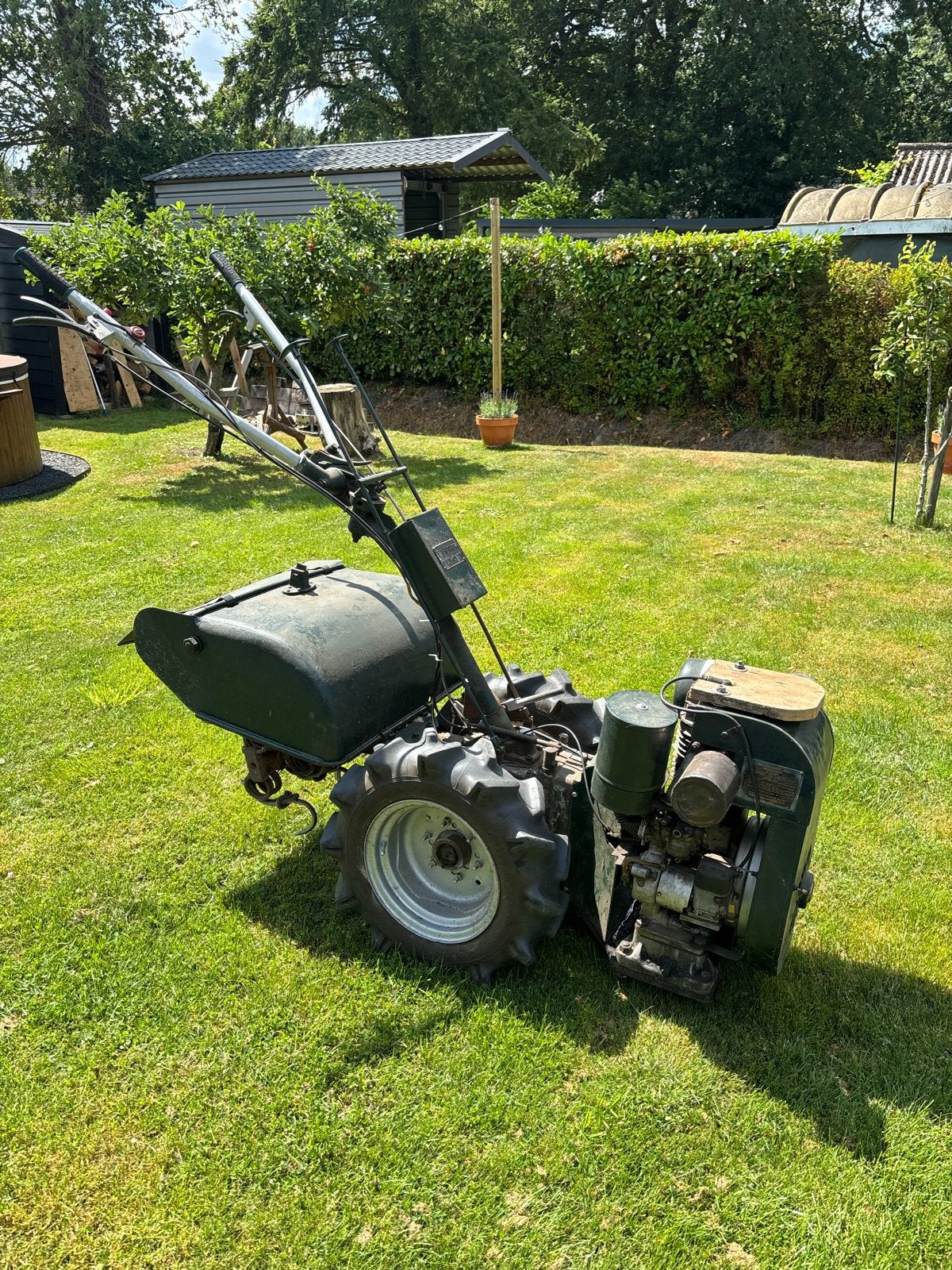 Jap tuinfrees 4 takt benzine - Jean Heybroek Bilthoven, Tuin en Terras, Ophalen, Gebruikt, Benzine