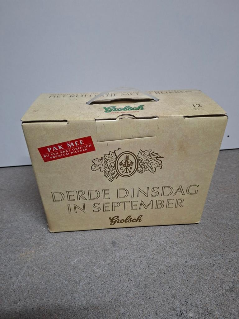 Grolsch koffertje, Verzamelen, Biermerken, Grolsch, Ophalen