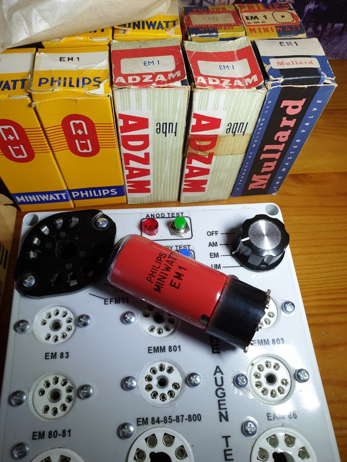 Nieuwe Radiobuizen Afstemogen Type EM1 - Diverse Merken, Ophalen of Verzenden, Nieuw