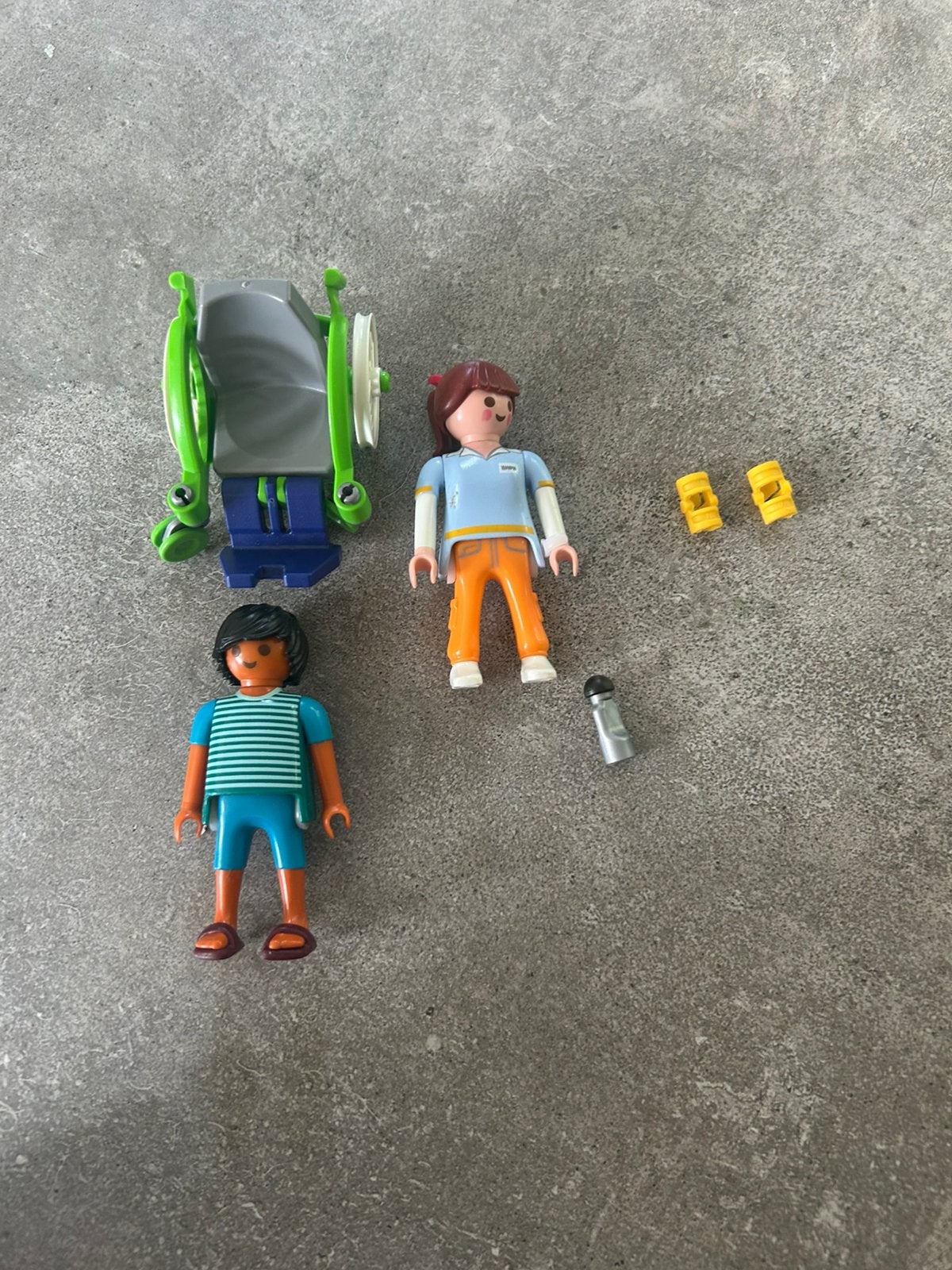 Playmobil in de rolstoel, Ophalen of Verzenden, Zo goed als nieuw