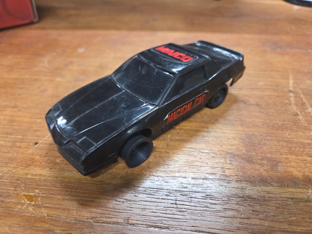 Maico Pontiac Trans Am Knight Rider toy car 1987 Feng DYI, Gebruikt, Auto, ., Ophalen of Verzenden
