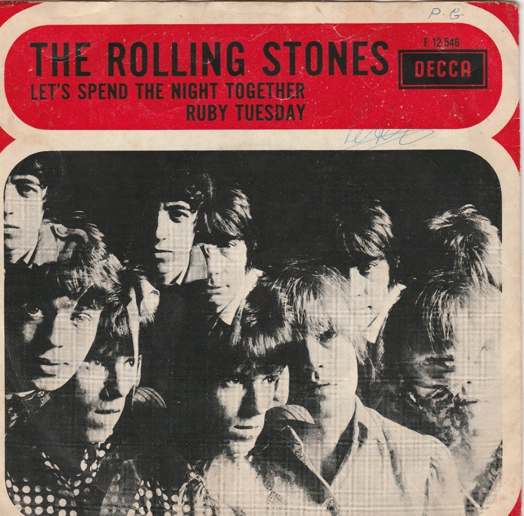 Rolling Stones- Let's Spend The Night Together Ruby Tuesday, Ophalen, Gebruikt, Pop