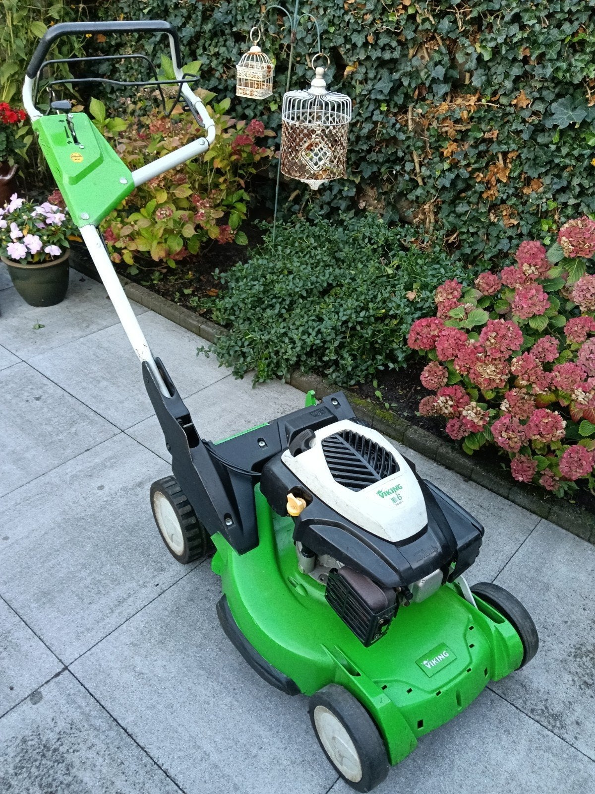 Grasmaaier benzine, VIKING MB 655.3 -Zie tekst -, Ophalen, Versnellingen, Benzine-grasmaaier, 50 cm of meer