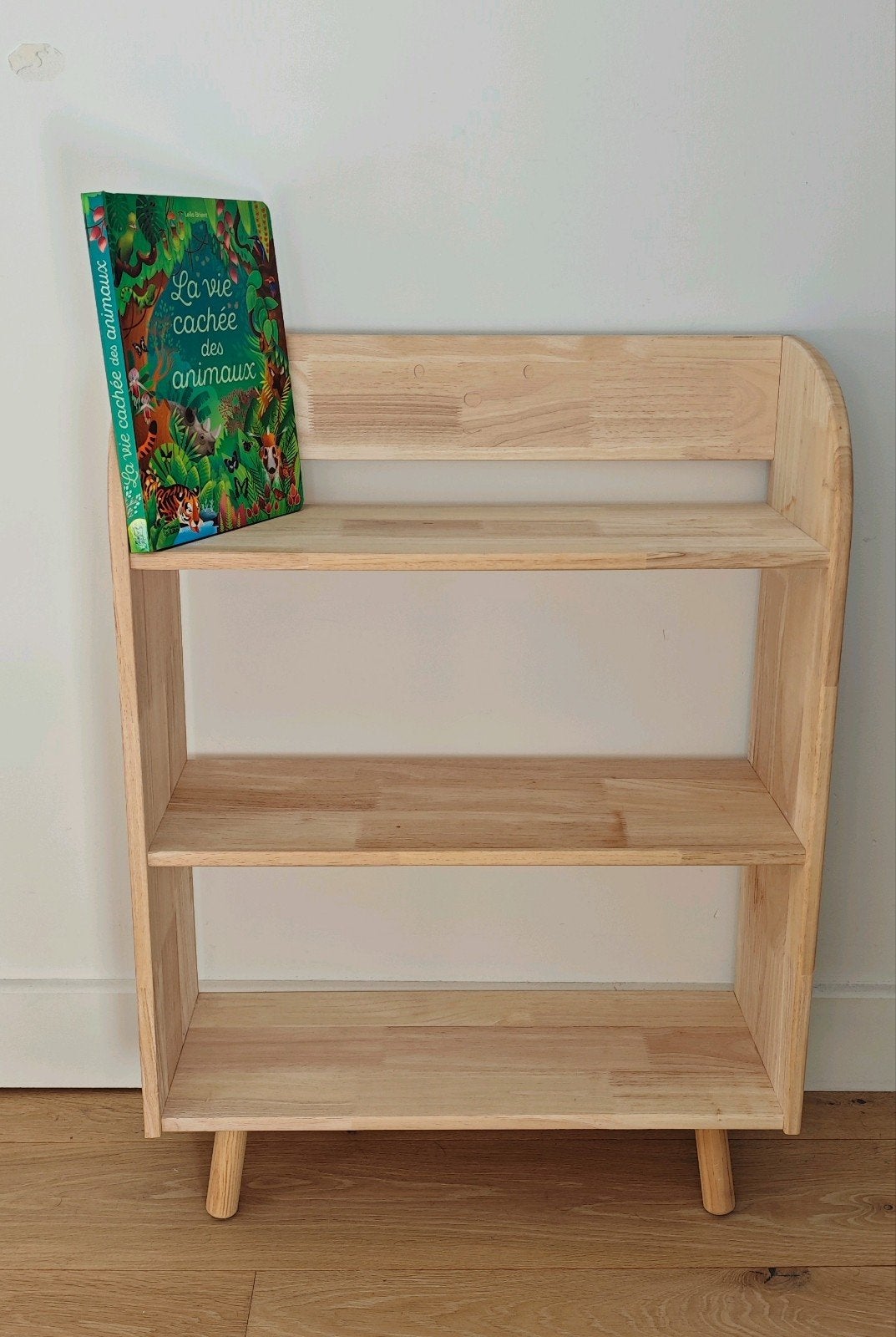 CHILDREN’S BEAR WOODEN SHELF, Ophalen, Met plank(en), 50 tot 100 cm, Minder dan 25 cm