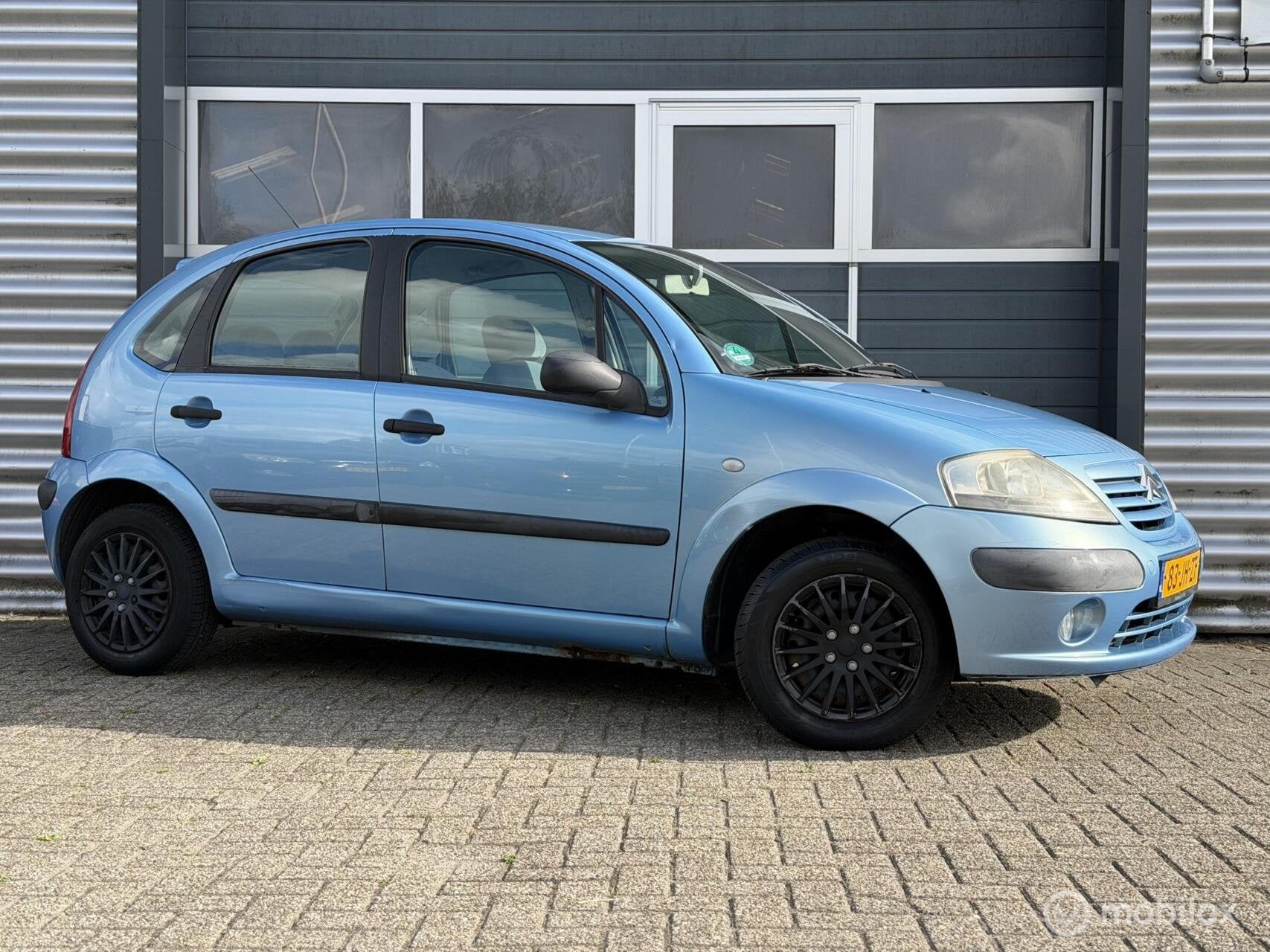 Citroen C3 1.4i Ligne|Cruise|Airco|Trekhaak|APK 08/2027|, Auto's, Citroën, Voorwielaandrijving, Stof, Zwart, Blauw
