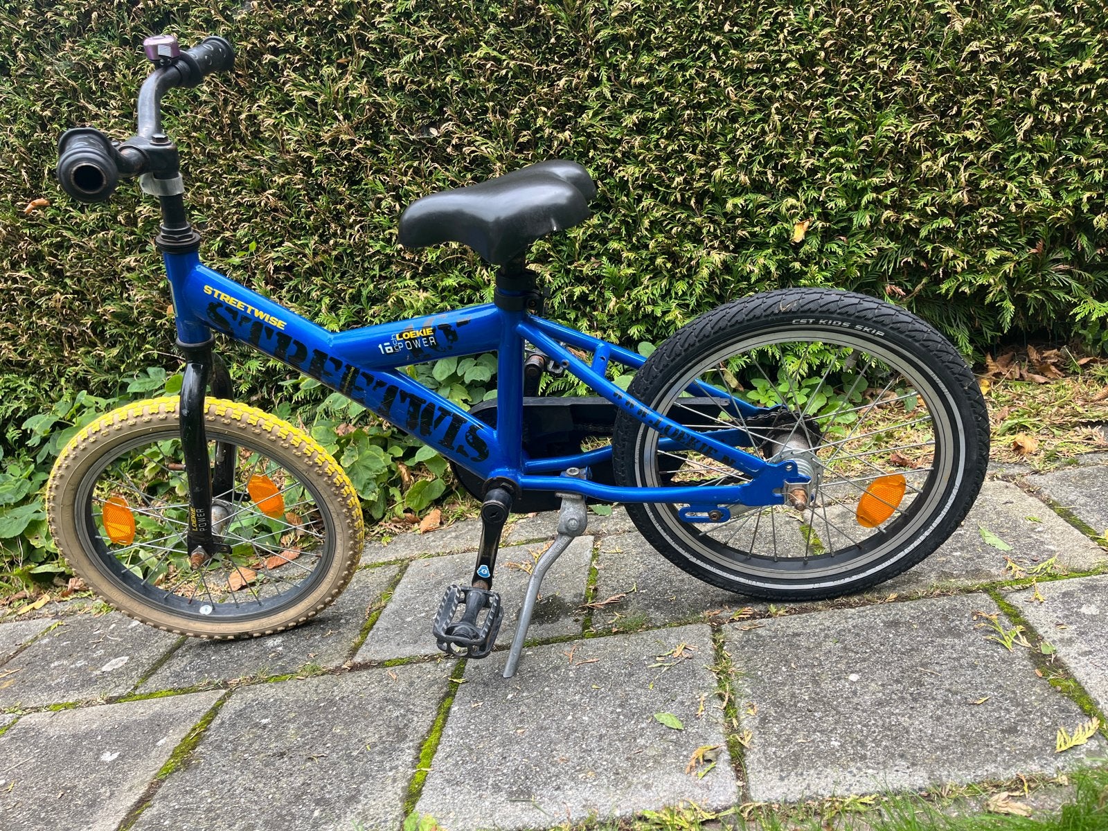 Gebruikte 16 inch kinderfiets - Loekie Streetwise, Ophalen, Gebruikt, Terugtraprem, 16 tot 20 inch