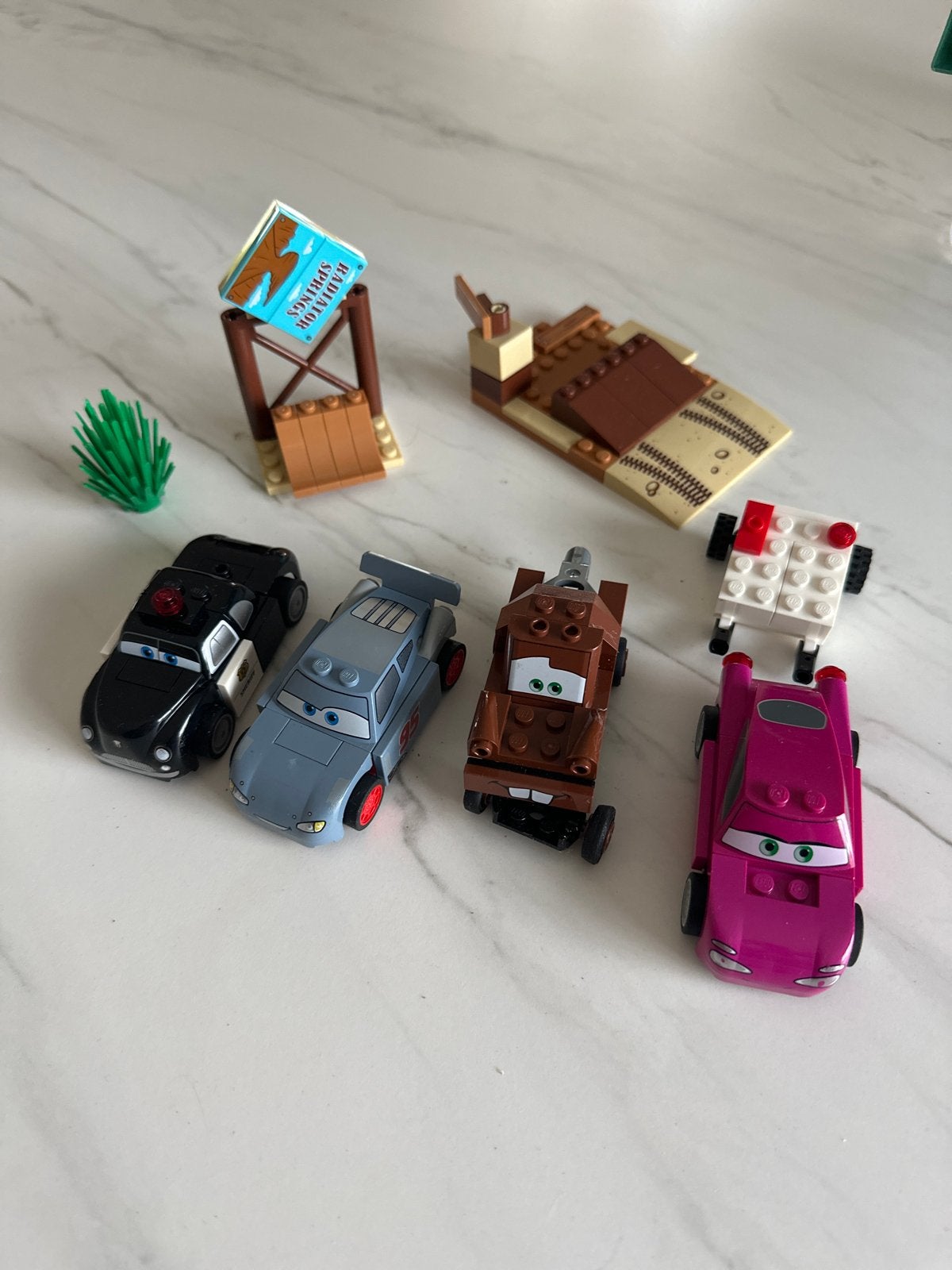 LEGO Cars set met diverse voertuigen en accessoires, Ophalen of Verzenden, Gebruikt