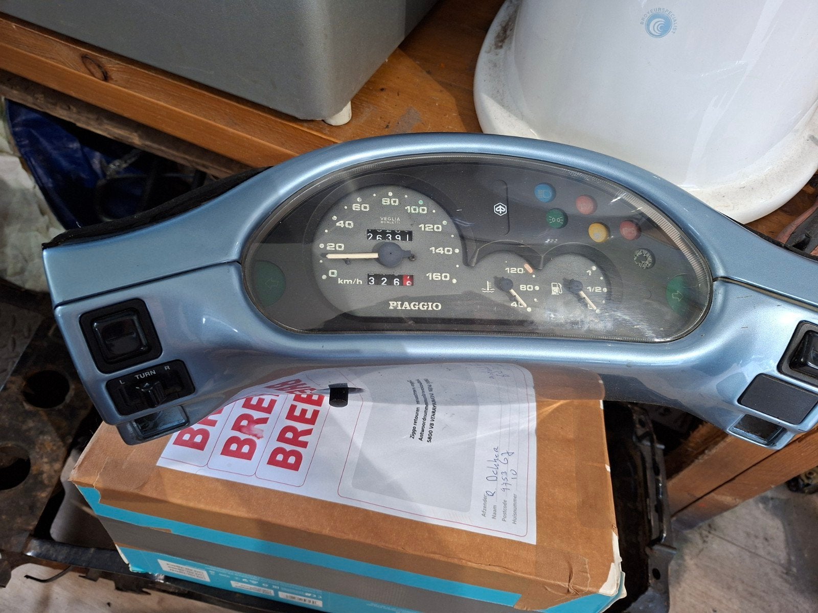 Piaggio hexagon ex 150 - Kappen en Dashboard, Ophalen, Gebruikt, Kap, Piaggio