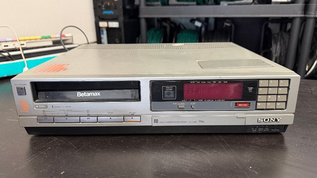 Sony Betamax SL-C30E Videorecorder – Vintage 1983 – PAL, Ophalen, Gebruikt, Betamax-speler of -recorder