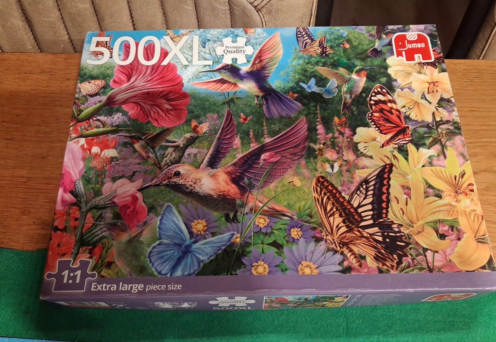 Prachtige puzzel met 500 XL stukjes, Ophalen of Verzenden, Zo goed als nieuw