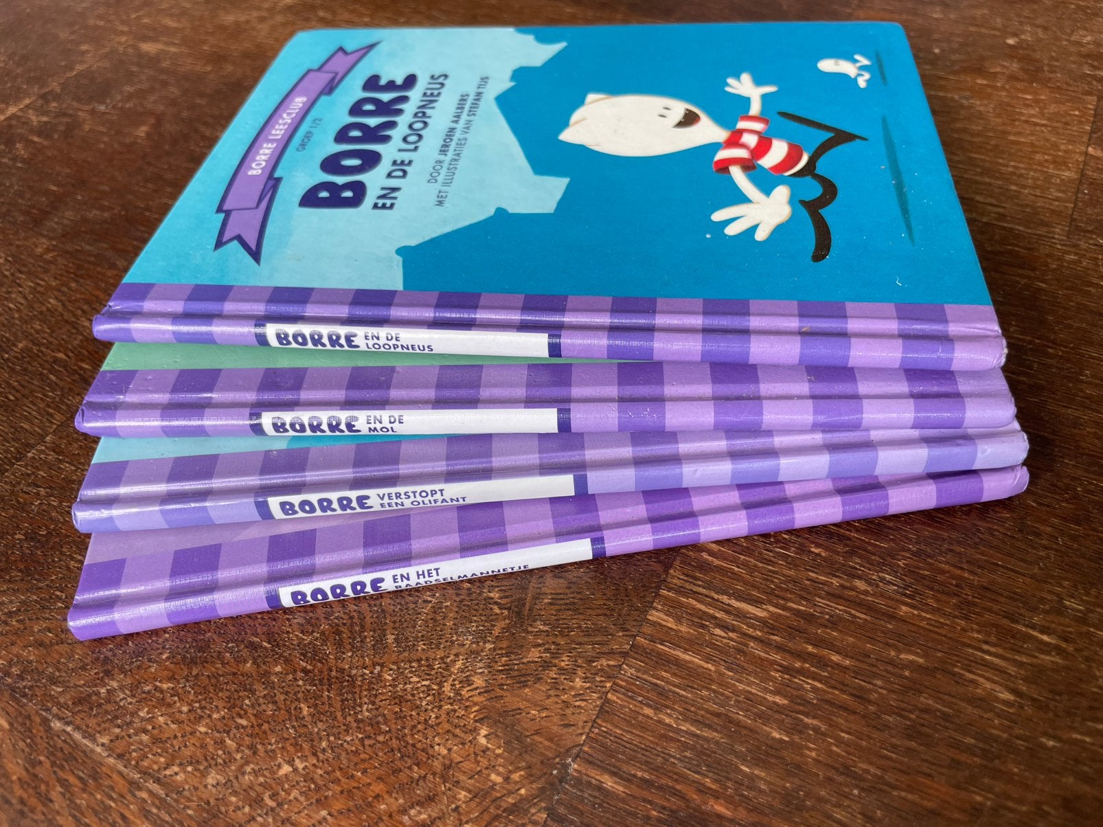 Borre kinderboekjes paarse serie, Boeken, Ophalen of Verzenden, Zo goed als nieuw, Fictie algemeen
