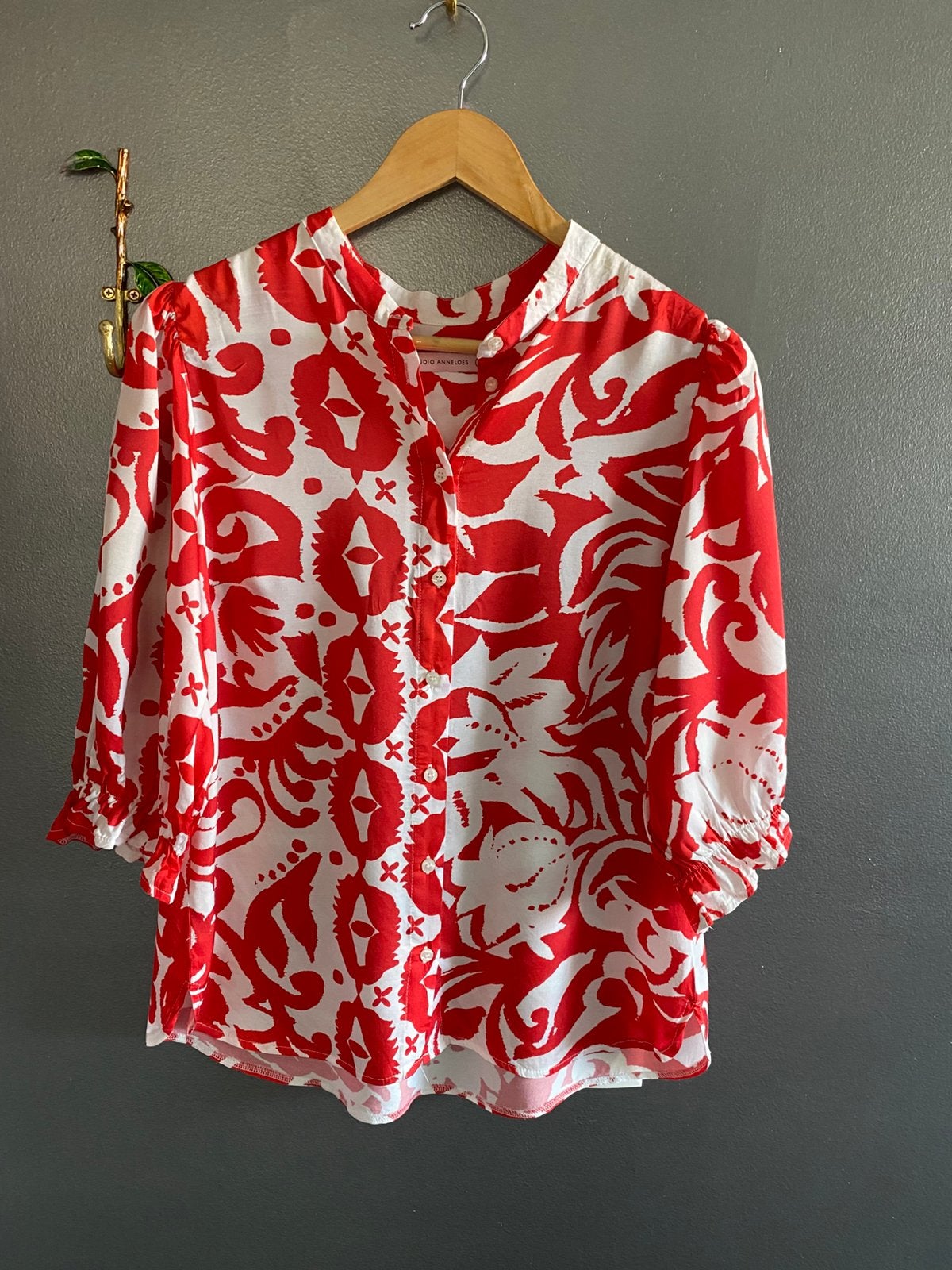 Blouse Studio Anneloes maat M, Kleding | Dames, Maat 38/40 (M), Ophalen of Verzenden, Zo goed als nieuw, Korte mouw
