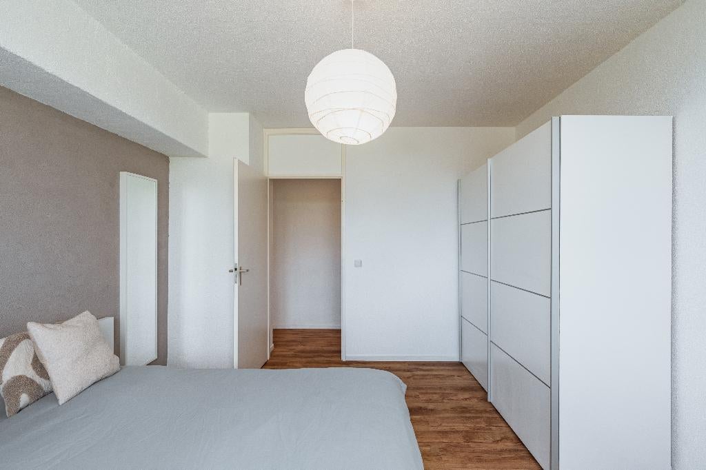 Leen Bakker Verona schuifdeurkast wit 182x200x64 mooie prijs, Huis en Inrichting, Kasten | Kledingkasten, Ophalen, Gebruikt, 150 tot 200 cm