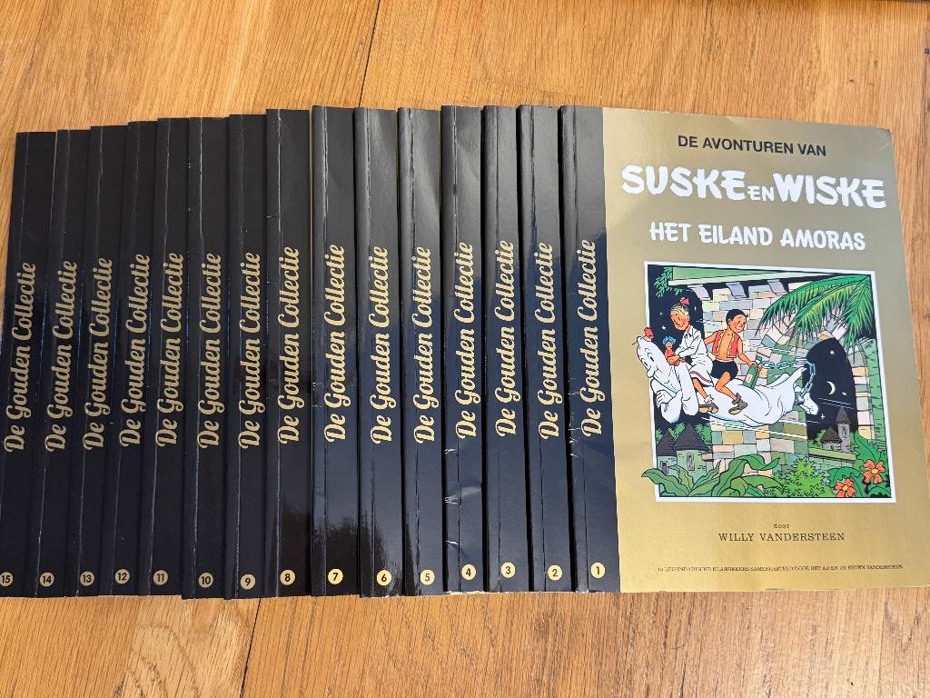 Suske en Wiske Gouden Collectie 16 delen, Meerdere stripboeken, Ophalen of Verzenden, Zo goed als nieuw, Willy Vandersteen