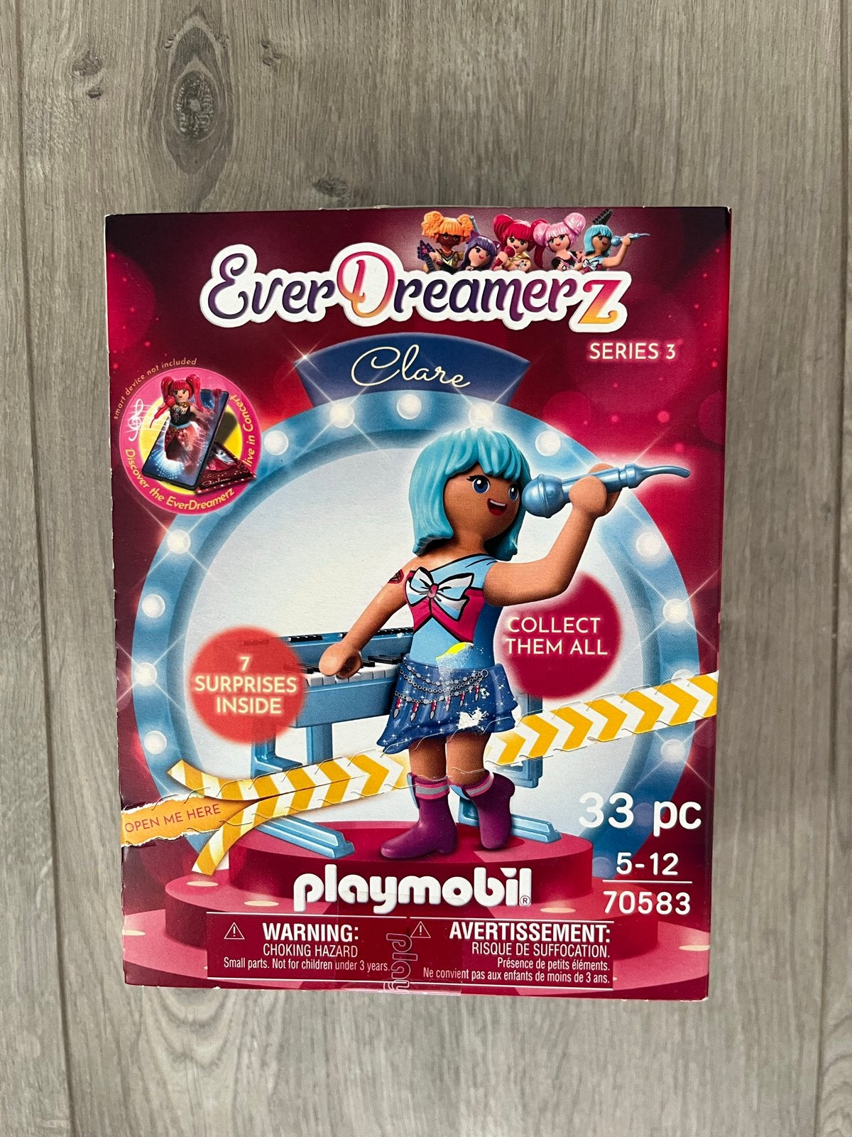 Playmobil EverDreamerz Clare Serie 3 - Nieuw in doos, Ophalen of Verzenden, Nieuw, Jongen of Meisje
