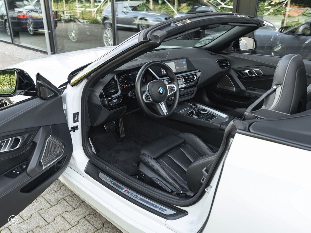 Bmw Z4 Roadster M40i Aut. – Alle opties, TREKH!, Auto's, Automaat, Gebruikt, Euro 6, Wit