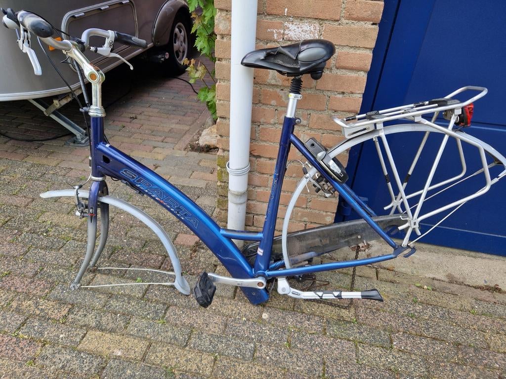 Frame Sparta Ion en achterwiel motor, Fietsen en Brommers, Fietsonderdelen, Gebruikt, Ophalen, Elektrische fiets, Frame