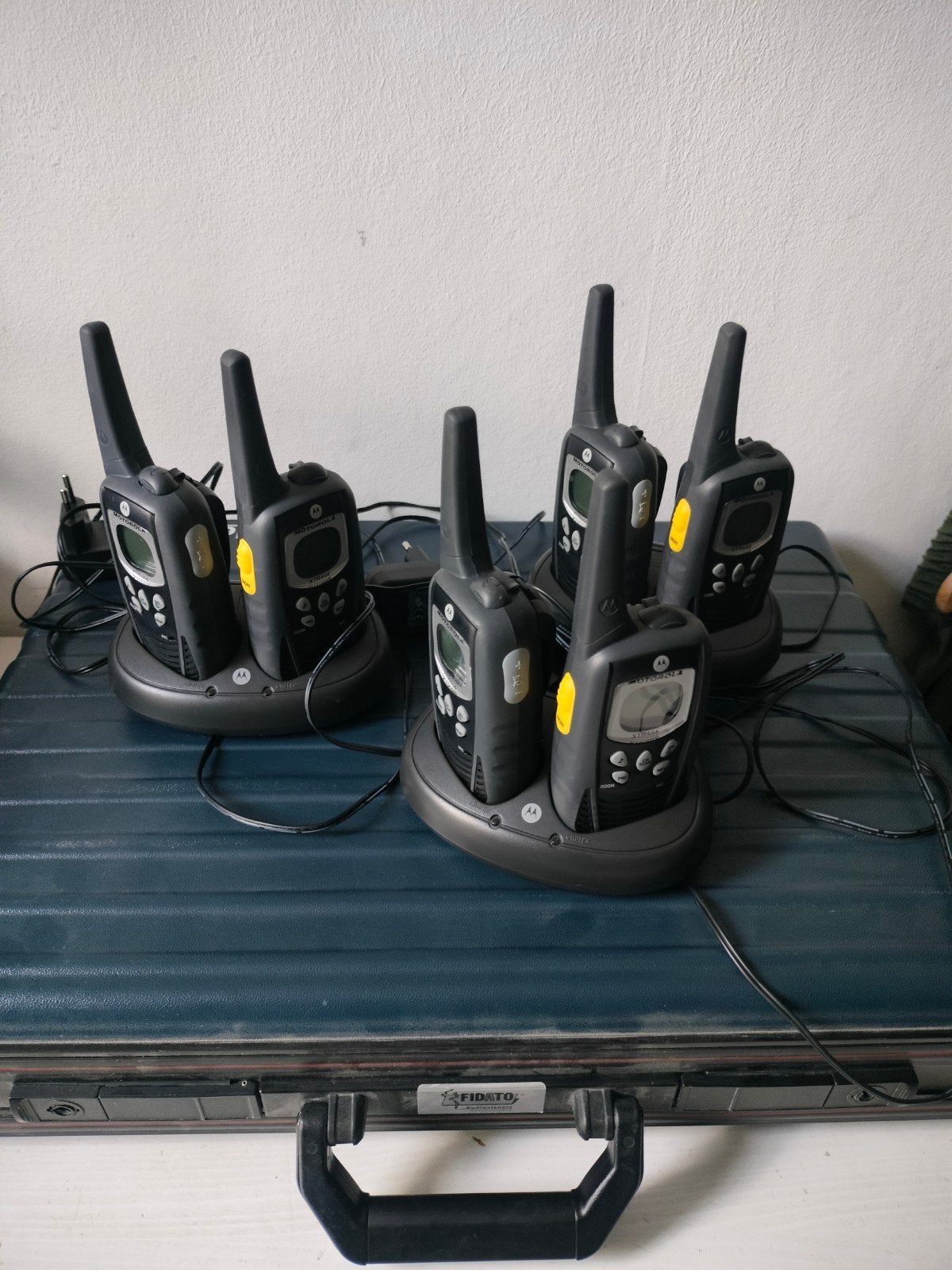 3x Motorola XTR446 8 kilometer bereik (prijs p set), Ophalen, Met broekklem, 5 tot 15 km, Zo goed als nieuw