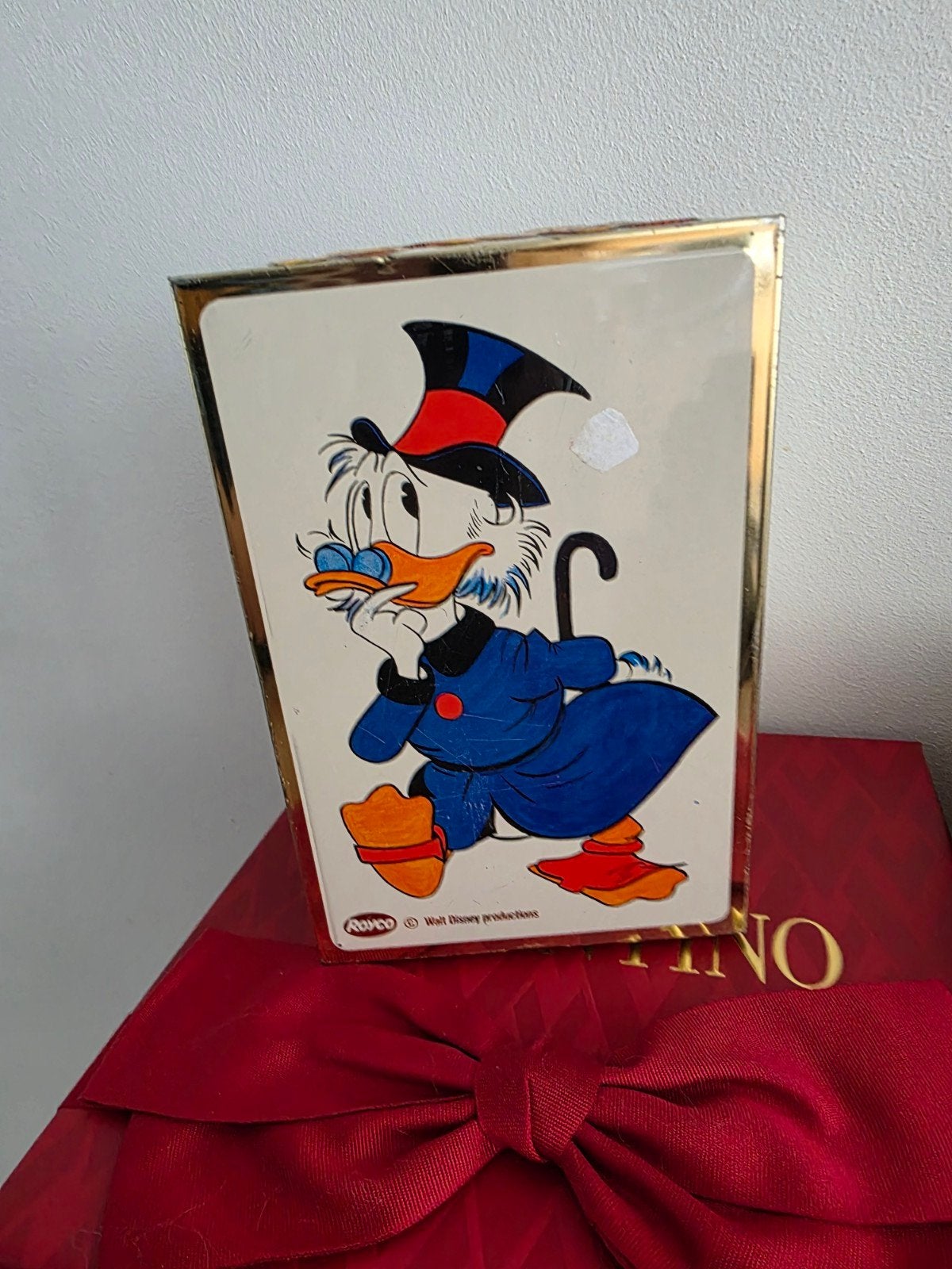 Vintage Dagobert Duck Spaarpot - Disney, Verzamelen, Ophalen, Gebruikt