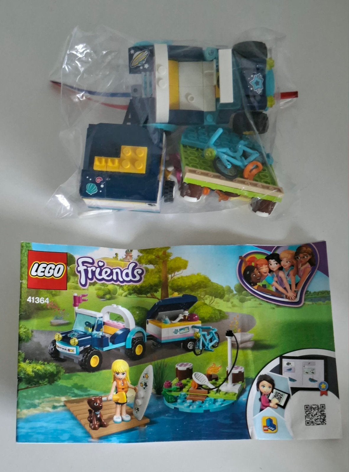 LEGO Friends 41364 Stephanie's Buggy & Trailer, Compleet, Lego, Friends, Ophalen of Verzenden