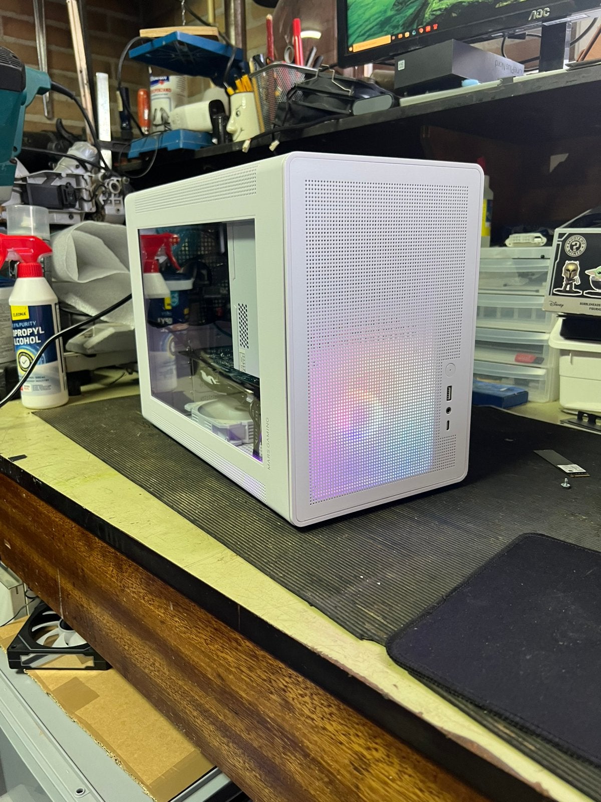 Compacte game pc, Ophalen, Zo goed als nieuw, Gaming, SSD