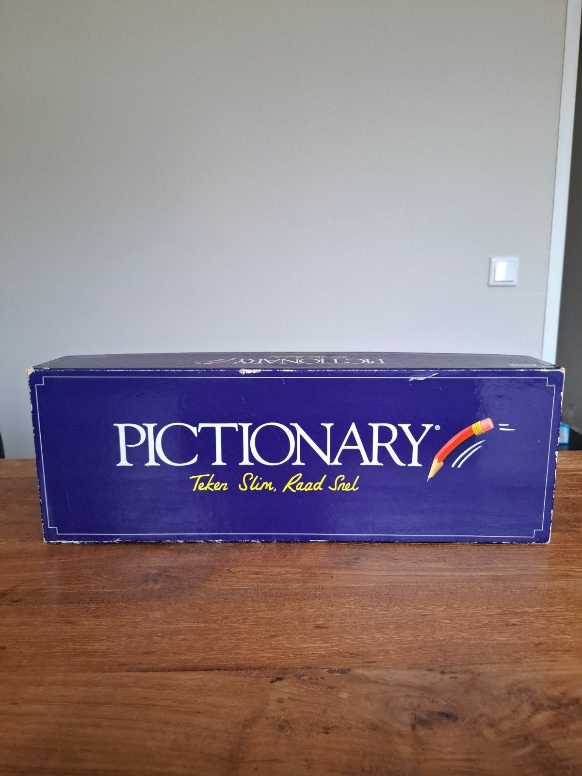Pictionary Teken Slim, Raad Spel, Een of twee spelers, Ophalen of Verzenden, Gebruikt, Parker
