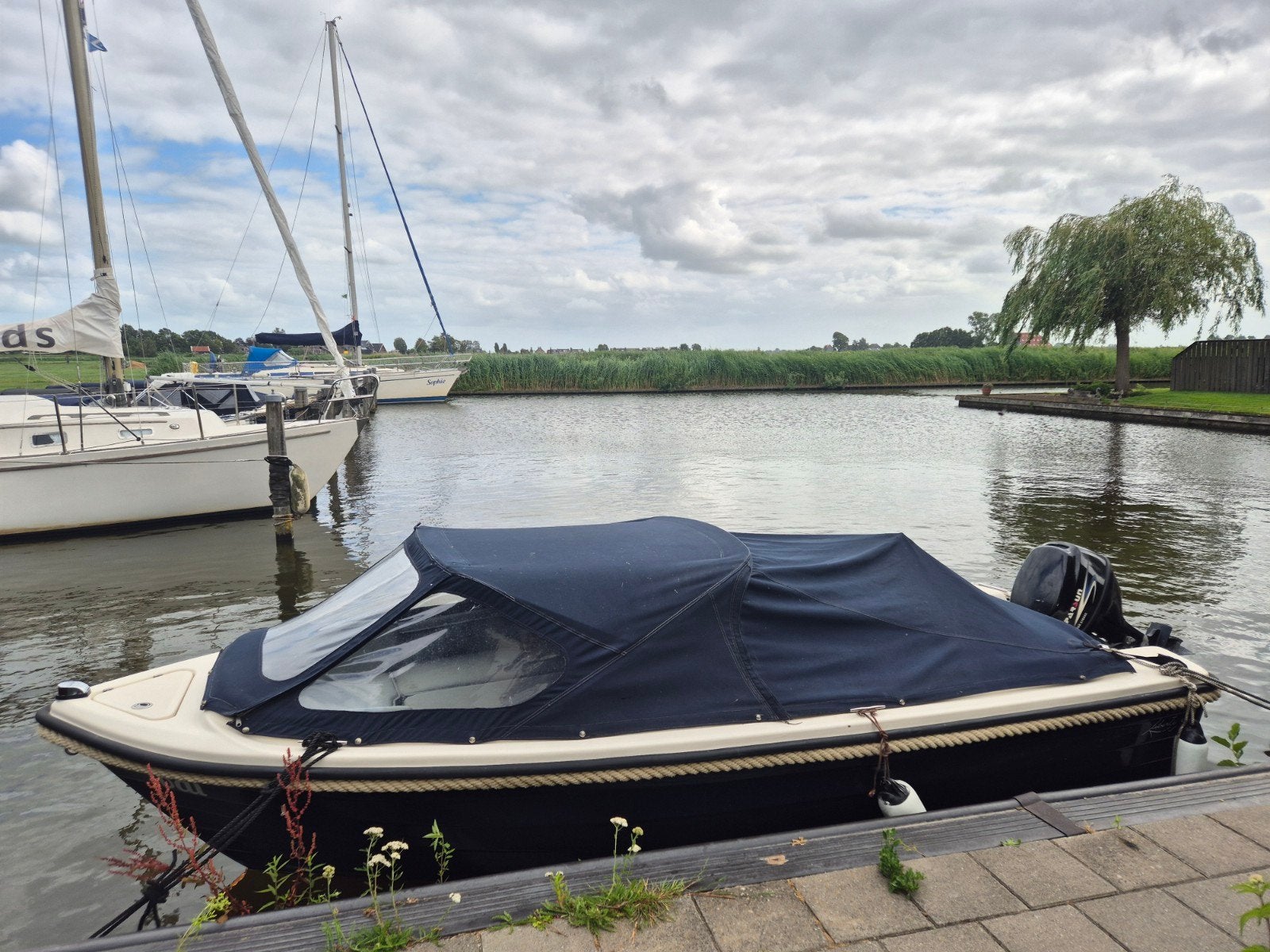 Liberty 470 met 15 pk Parsun buitenboordmotor en Trailer, Overige merken, Gebruikt, Buitenboordmotor, Sloep